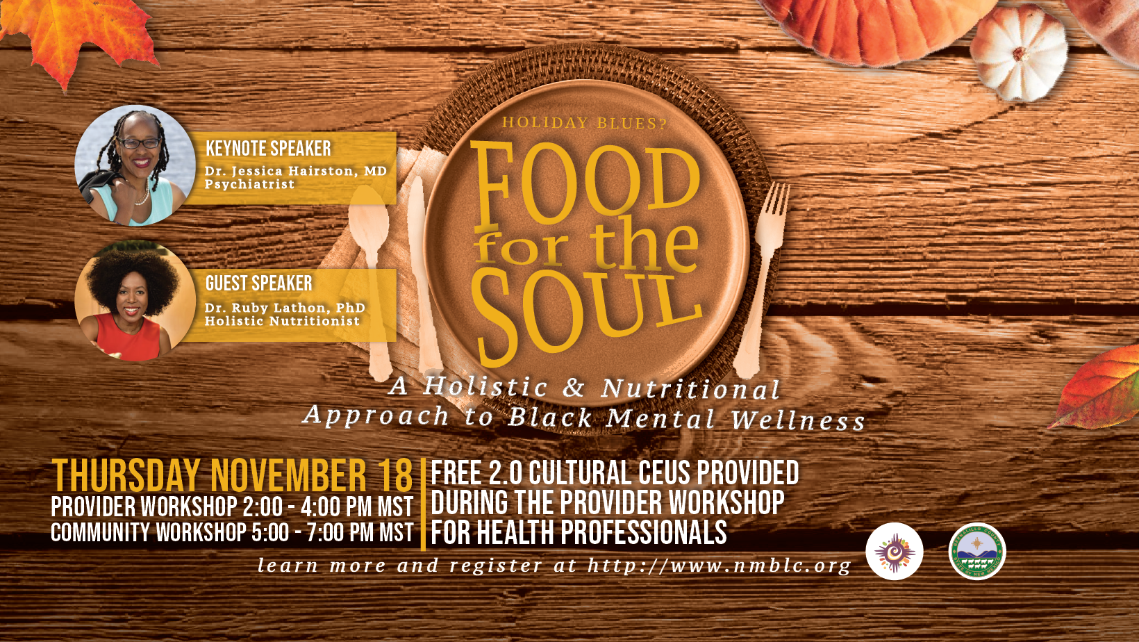 Holiday Blues? Food for the Soul: A Holistic & Nutritional Approach to Black Mental Wellness