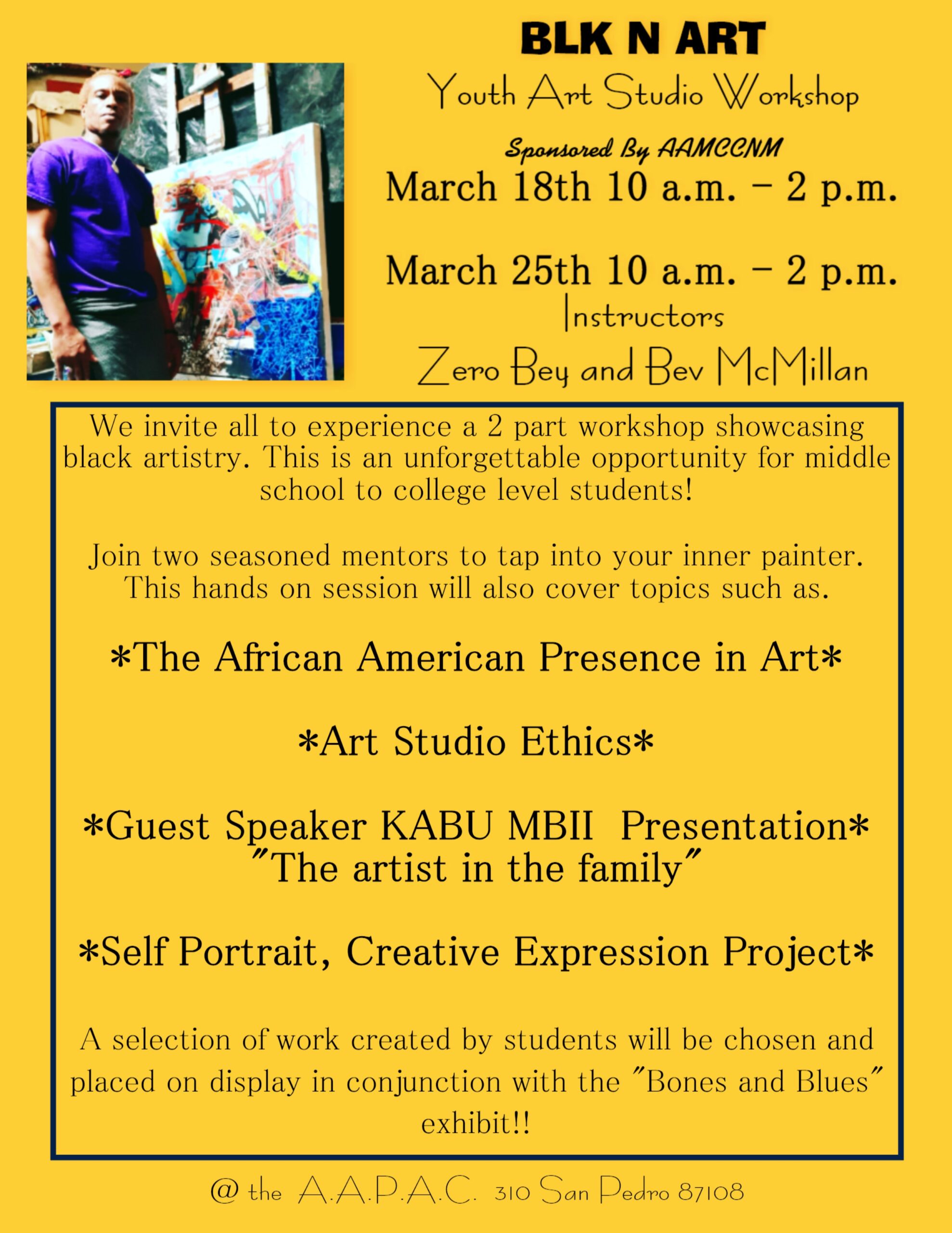 BLK N ART Youth Art Studio