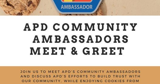 APD Meet and Greet (with Rude Boy Cookies!)