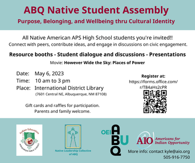 ABQ Native Student Assembly
