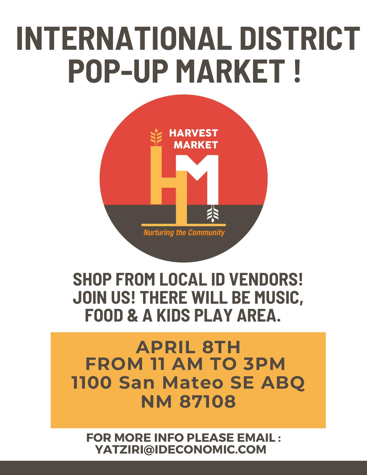 International District Pop-Up Market
