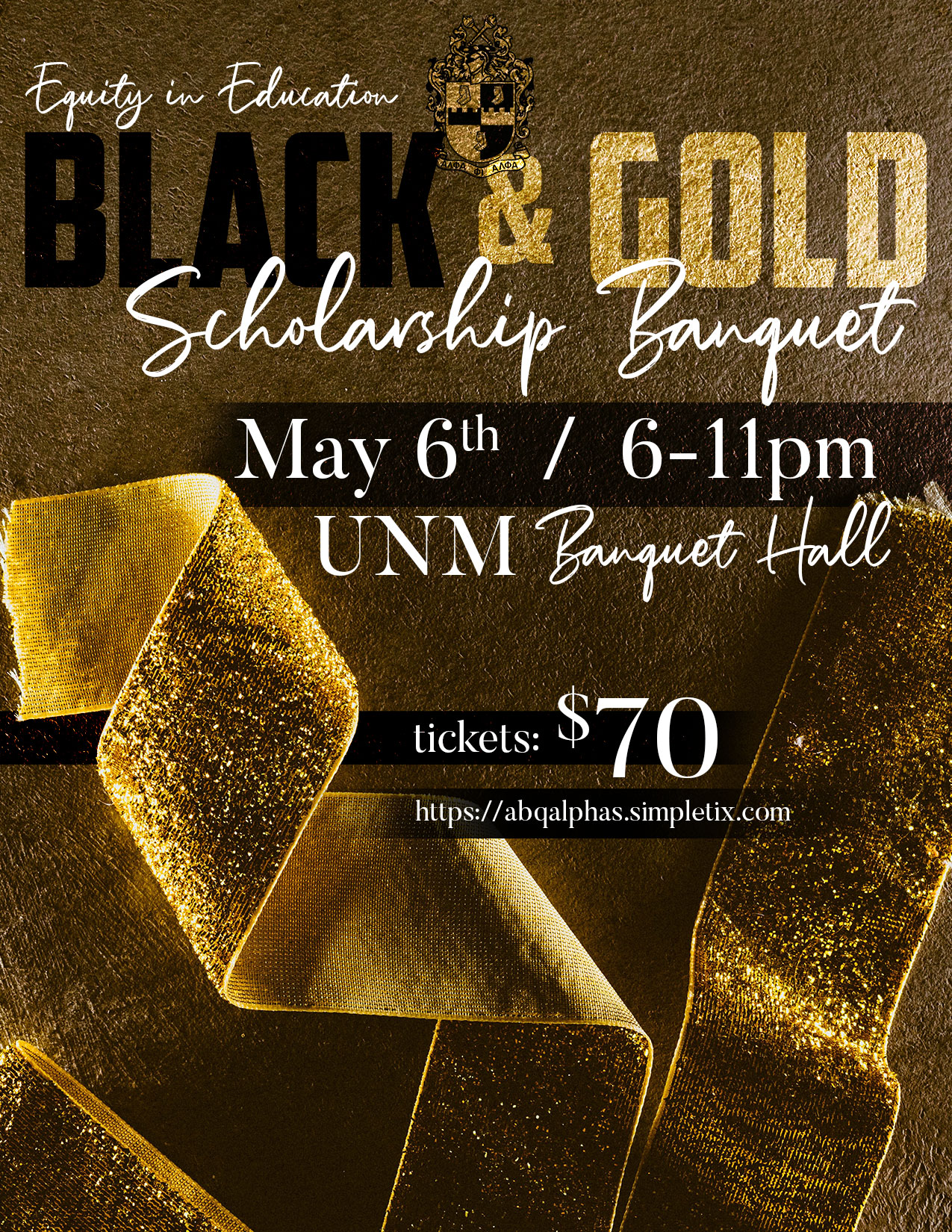 Black & Gold Scholarship Banquet
