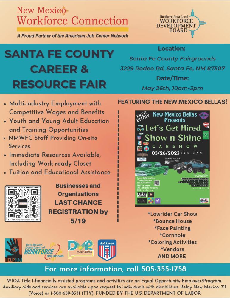 Santa Fe County Career & Resource Fair