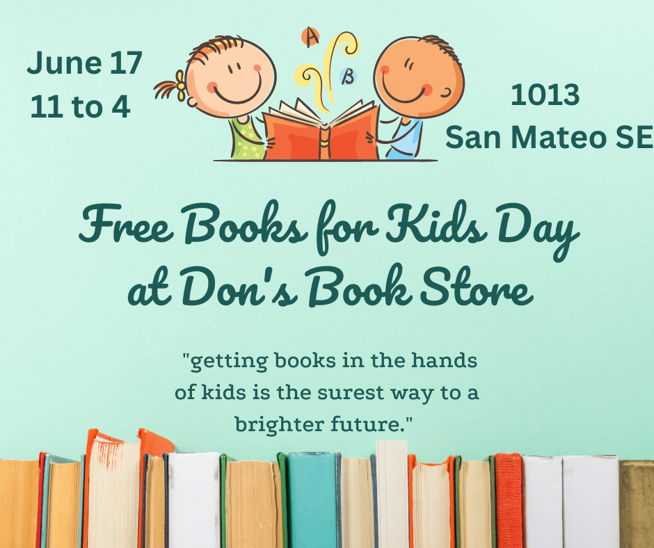 Free Books for Kids Day at Don’s Book Store