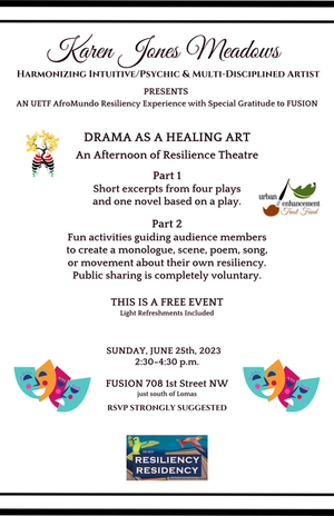 Drama as a Healing Art: An Afternoon of Resilience Theatre