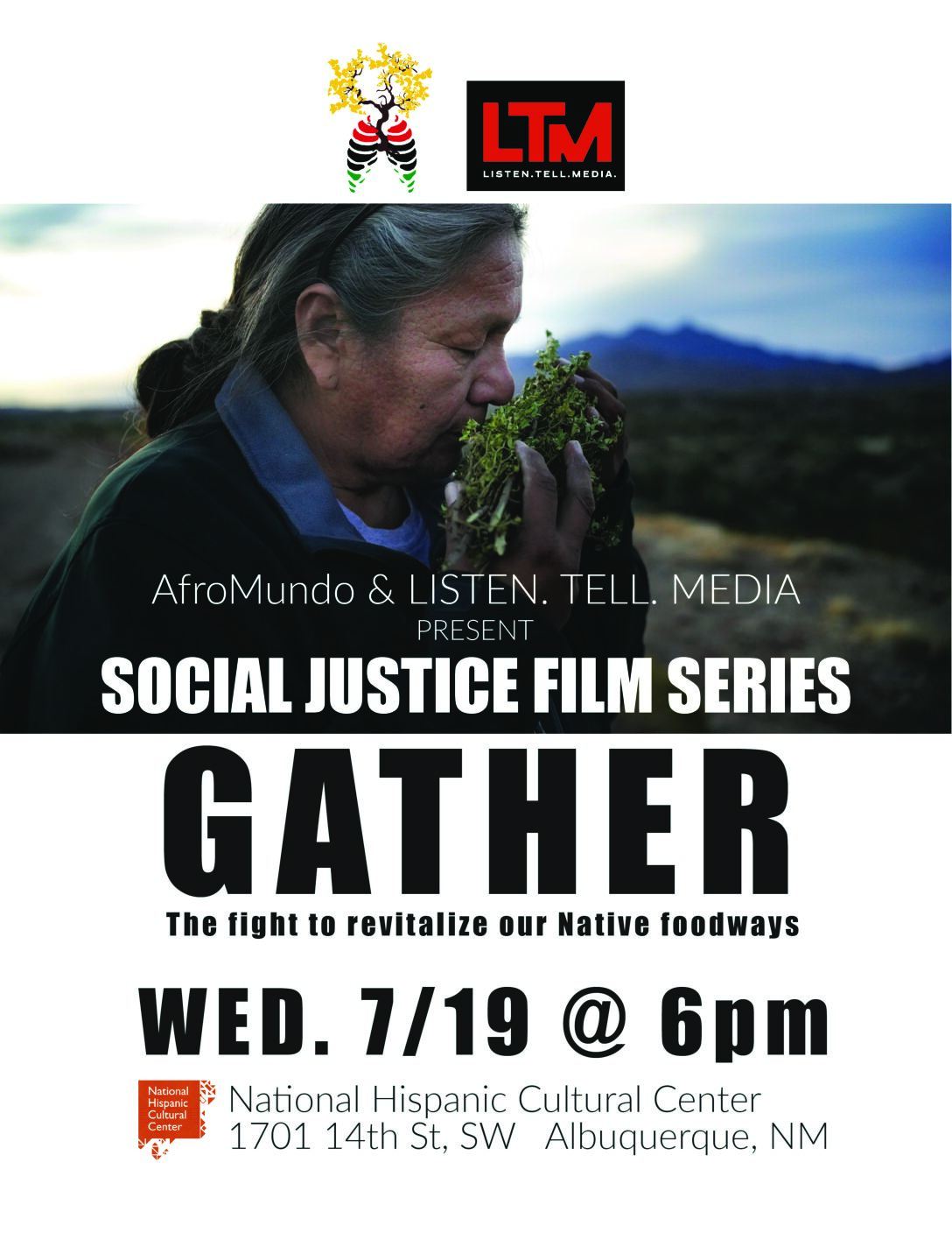 AfroMundo Social Justice Film Series: Gather