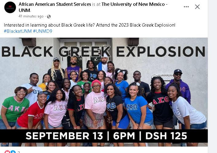 Black Greek Explosion