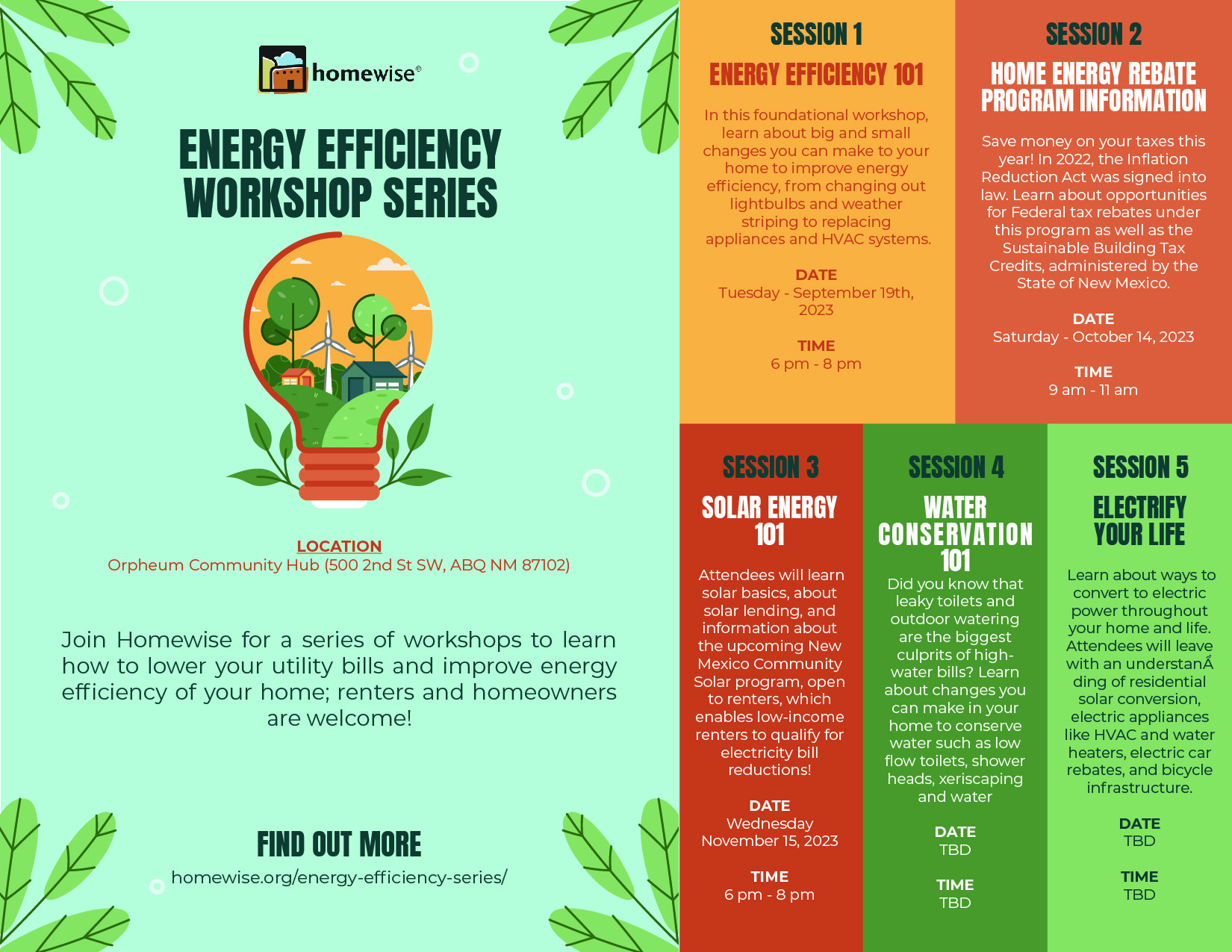 Energy Efficiency Workshop: Solar Energy