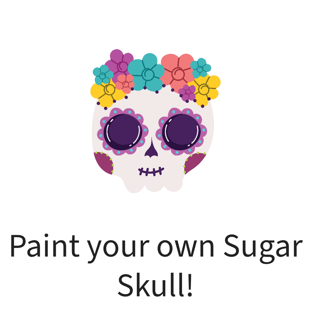 Calavera (Sugar Skull) painting party