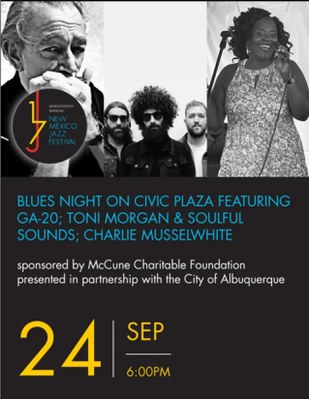 Blues Night on Civic Plaza