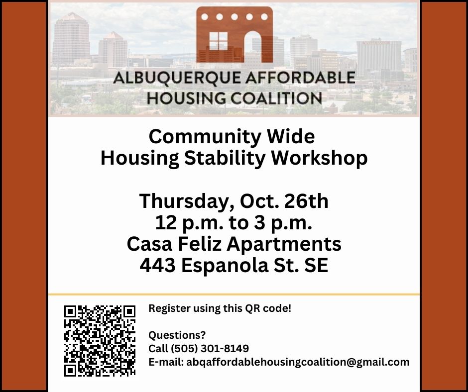 Community-Wide Housing Stability Workshop