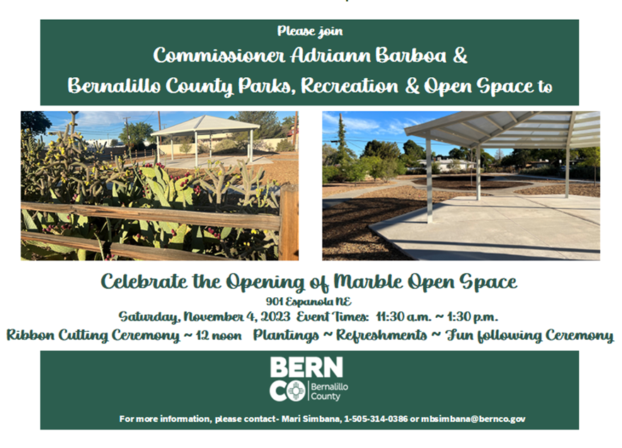 Marble Open Space Opening