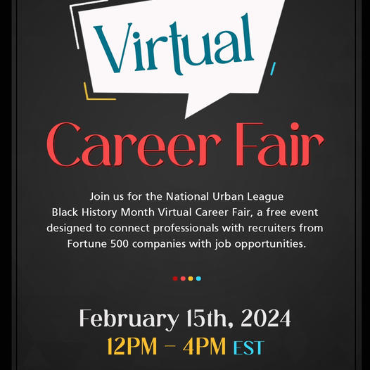 Black History Month Virtual Career Fair