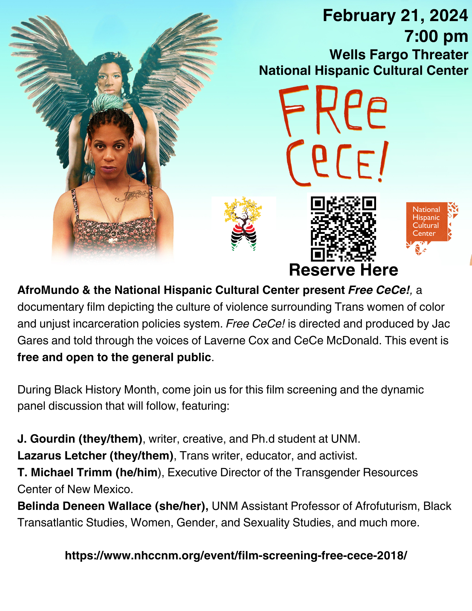 AfroMundo Film Series: Free CeCe