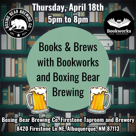 Books and Brews at Boxing Bear (Adult Book Fair)