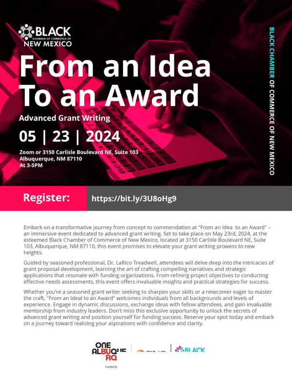 Advanced Grant Writing: From an Idea to an Award