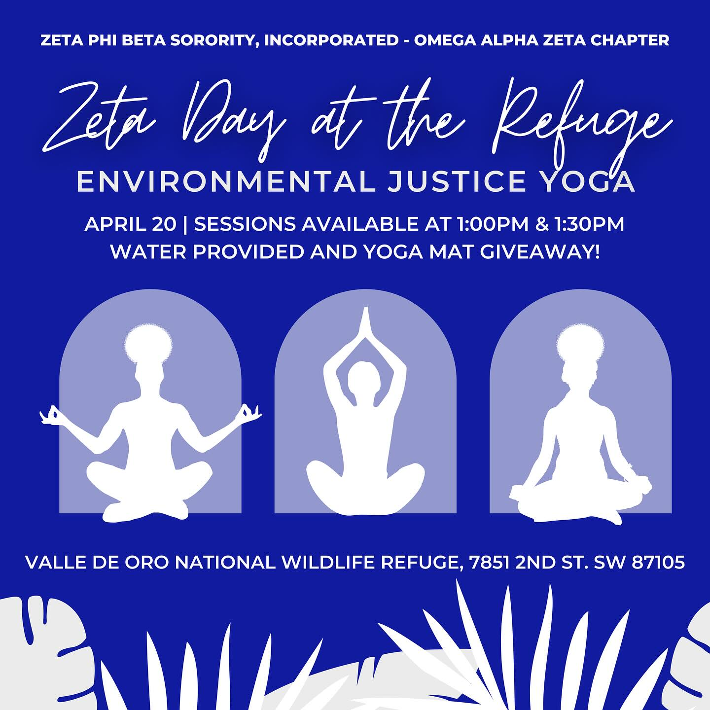 Zeta Phi Beta Environmental Justice Yoga