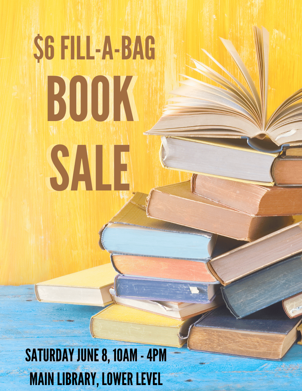 Library $6 Fill-a-Bag Book Sale