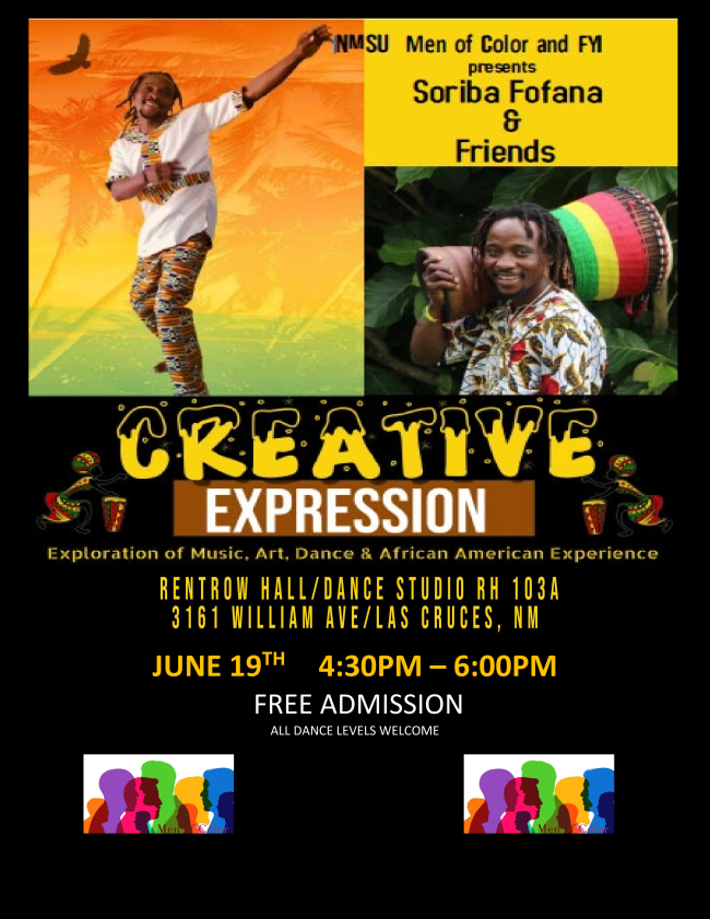 NMSU Men of Color Initiative Juneteenth Dance Workshop