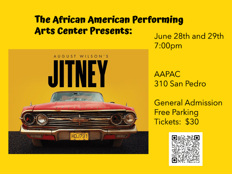 AAPAC Fundraiser: Jitney Special Showing