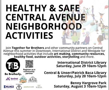 Healthy & Safe Central Avenue Activities
