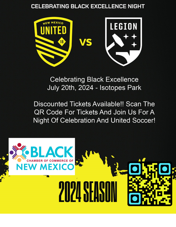 NM United Celebrating Black Excellence Night