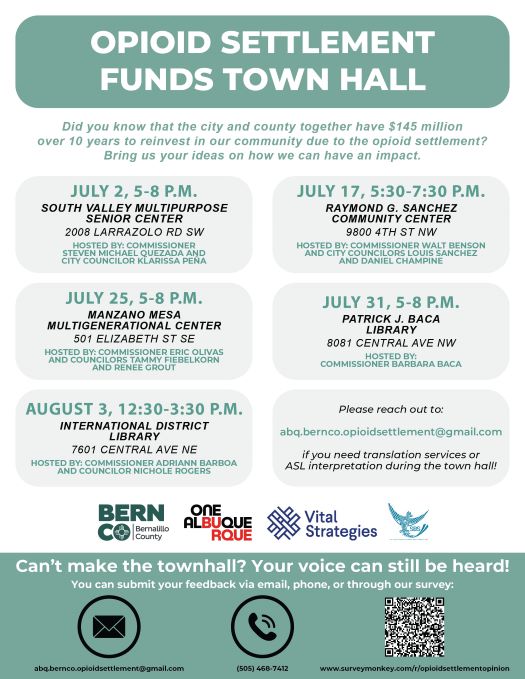 Opioid Settlement Funds Town Hall at International District Library