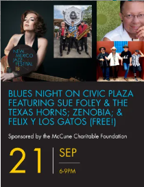 Blues Night on Civic Plaza