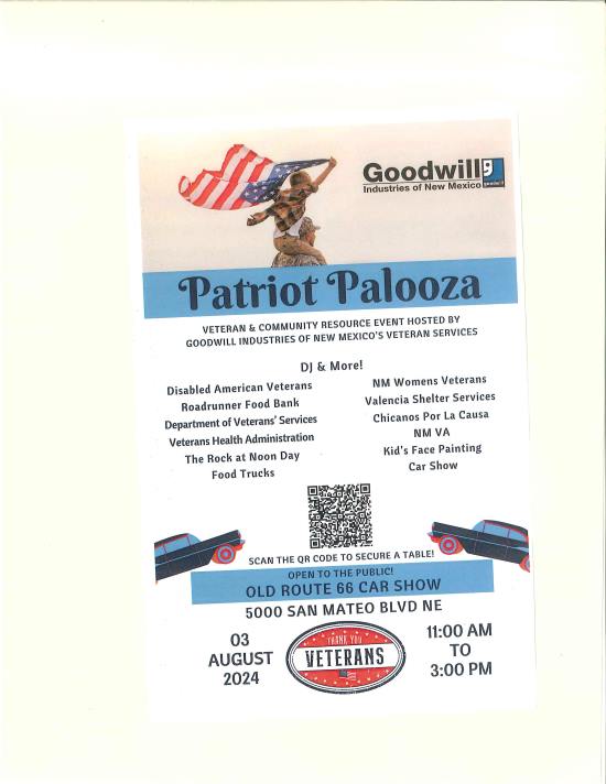 Patriot Palooza Resource Event
