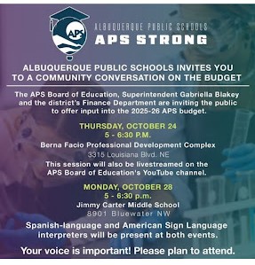 APS Budget Town Hall at Jimmy Carter Middle School