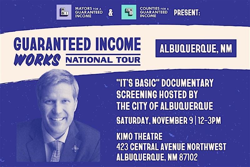 “It’s Basic” Screening: Guaranteed Income Works National Tour