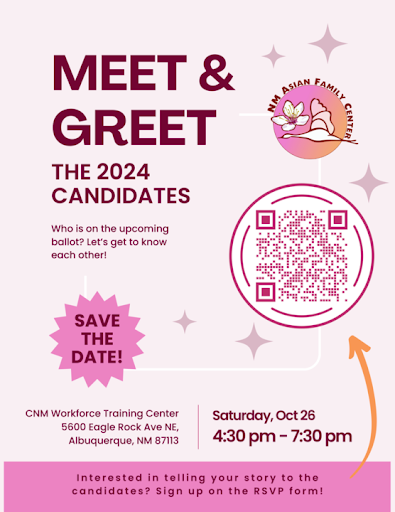 Candidate Meet & Greet at NM Asian Family Center