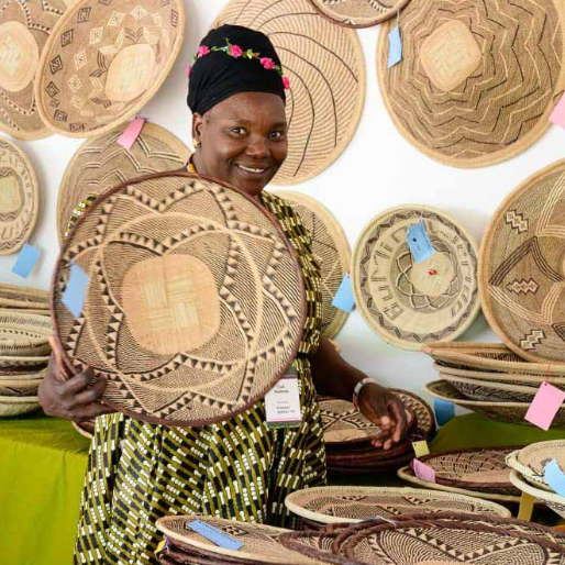 Pop-Up African Basket Sale
