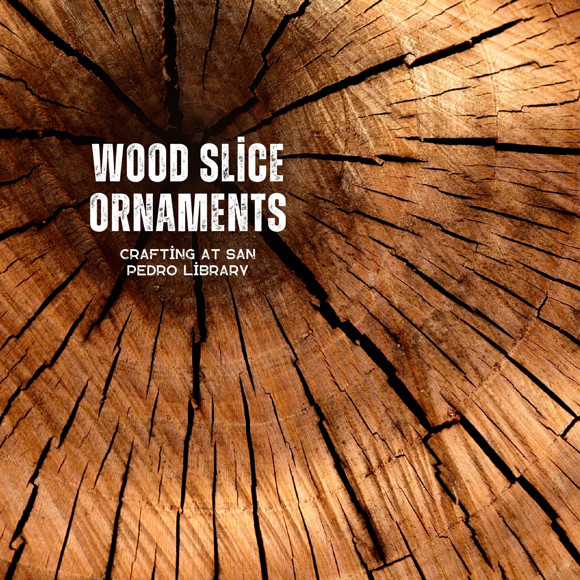 Wood Slice Ornament Workshop