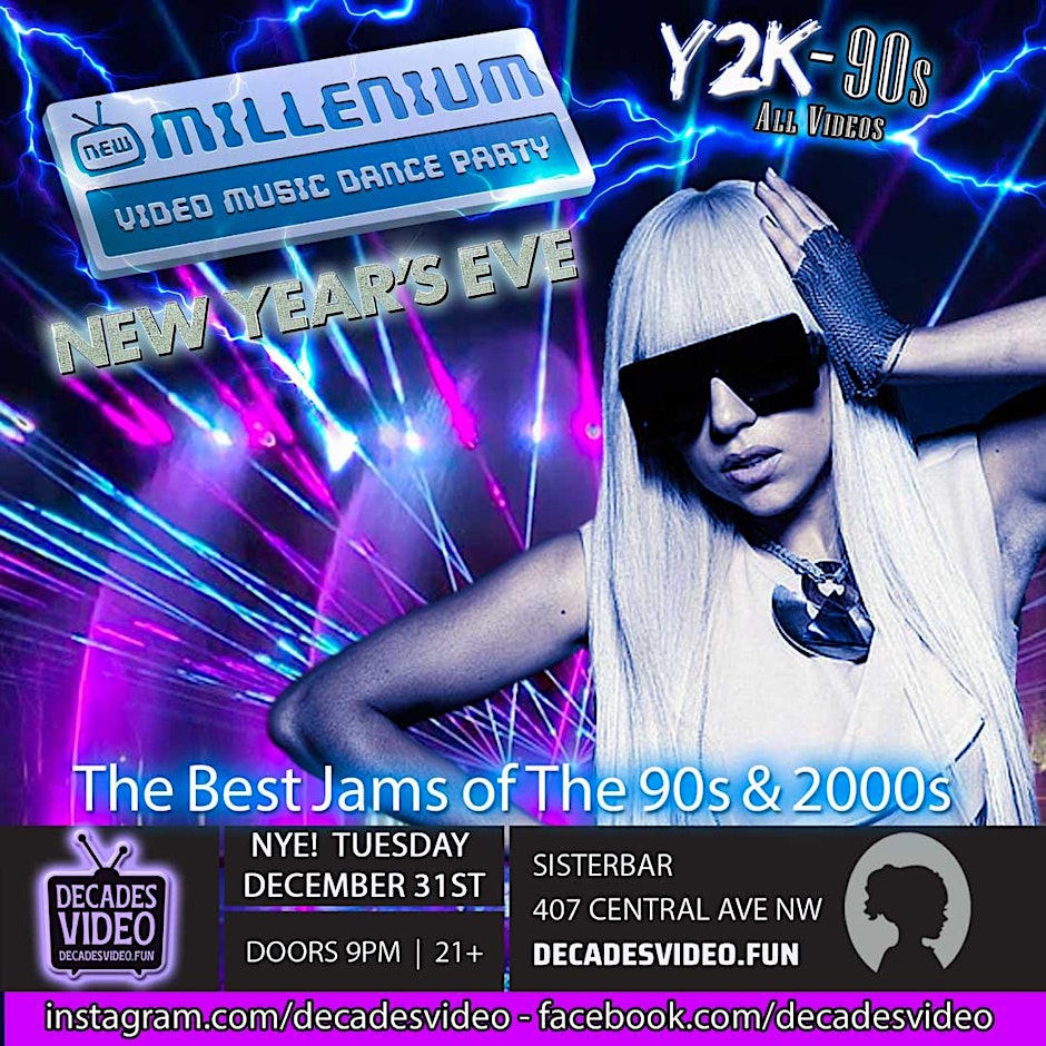 Millennium Video NYE Music Dance Party
