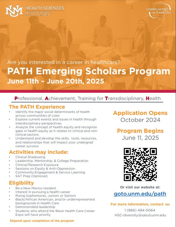 PATH Emerging Scholars Program Application Due Date
