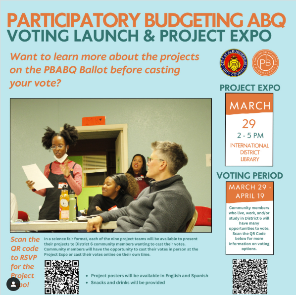 Participatory Budget Voting Begins