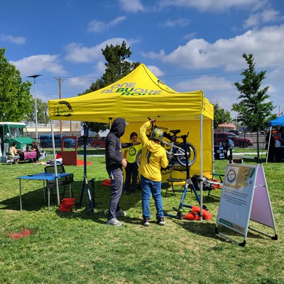 Esperanza Pop Up Bicycle Repair Clinic