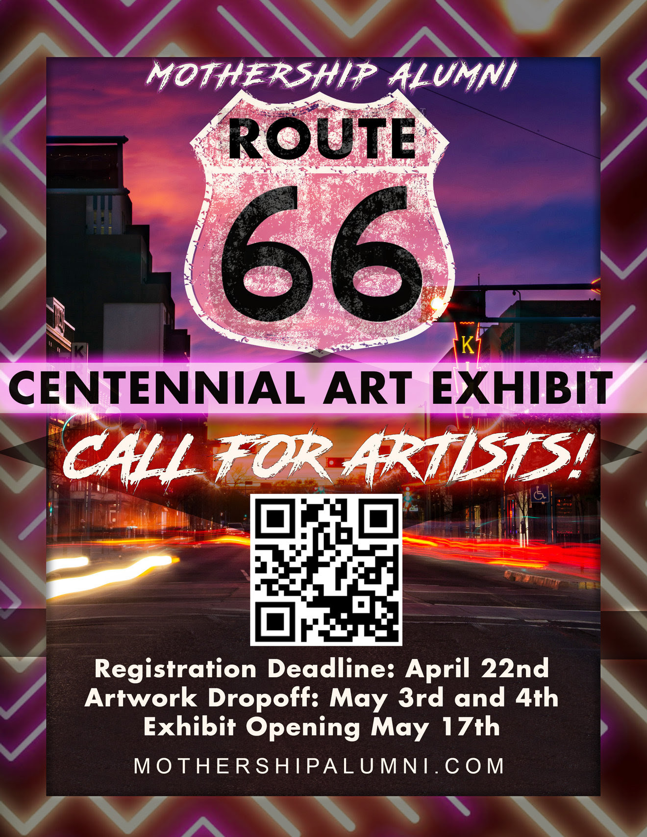 Mothership Alumni Rt 66 Centennial Art Exhibit