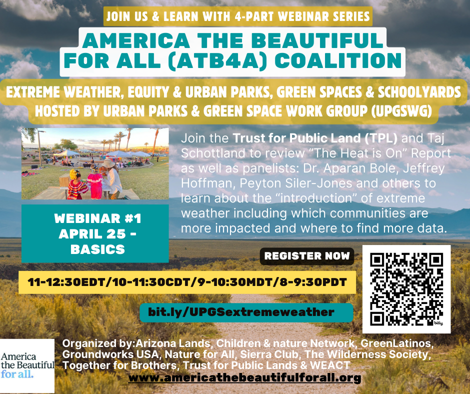 America the Beautiful for All Webinar Part 1: Basics of Extreme Weather and Equity
