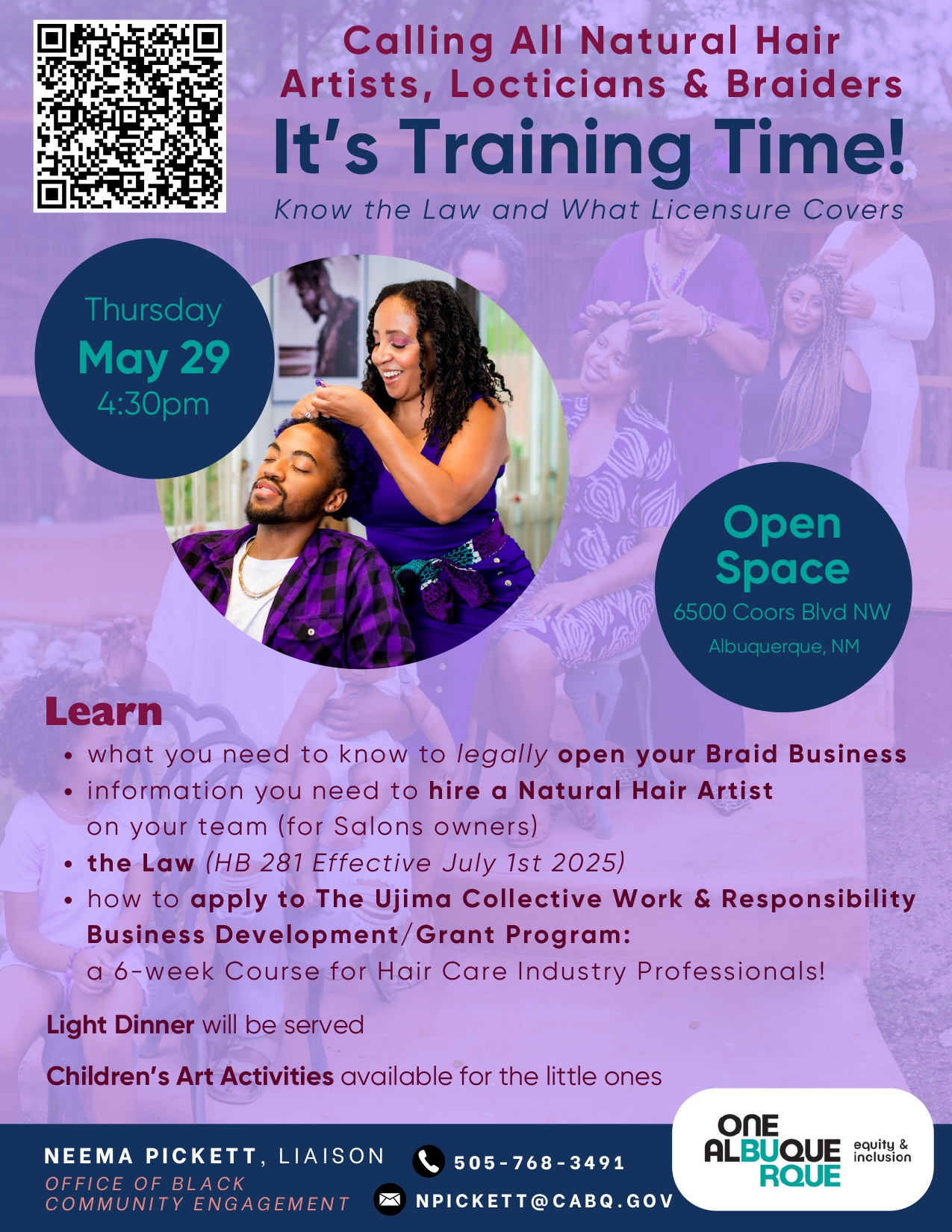 Natural Hair Artists Informational Training