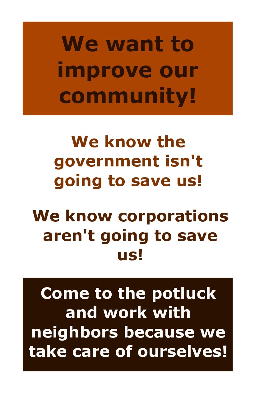 South San Pedro Neighborhood Association Potluck