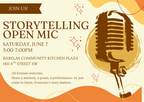 Storytelling Open Mic