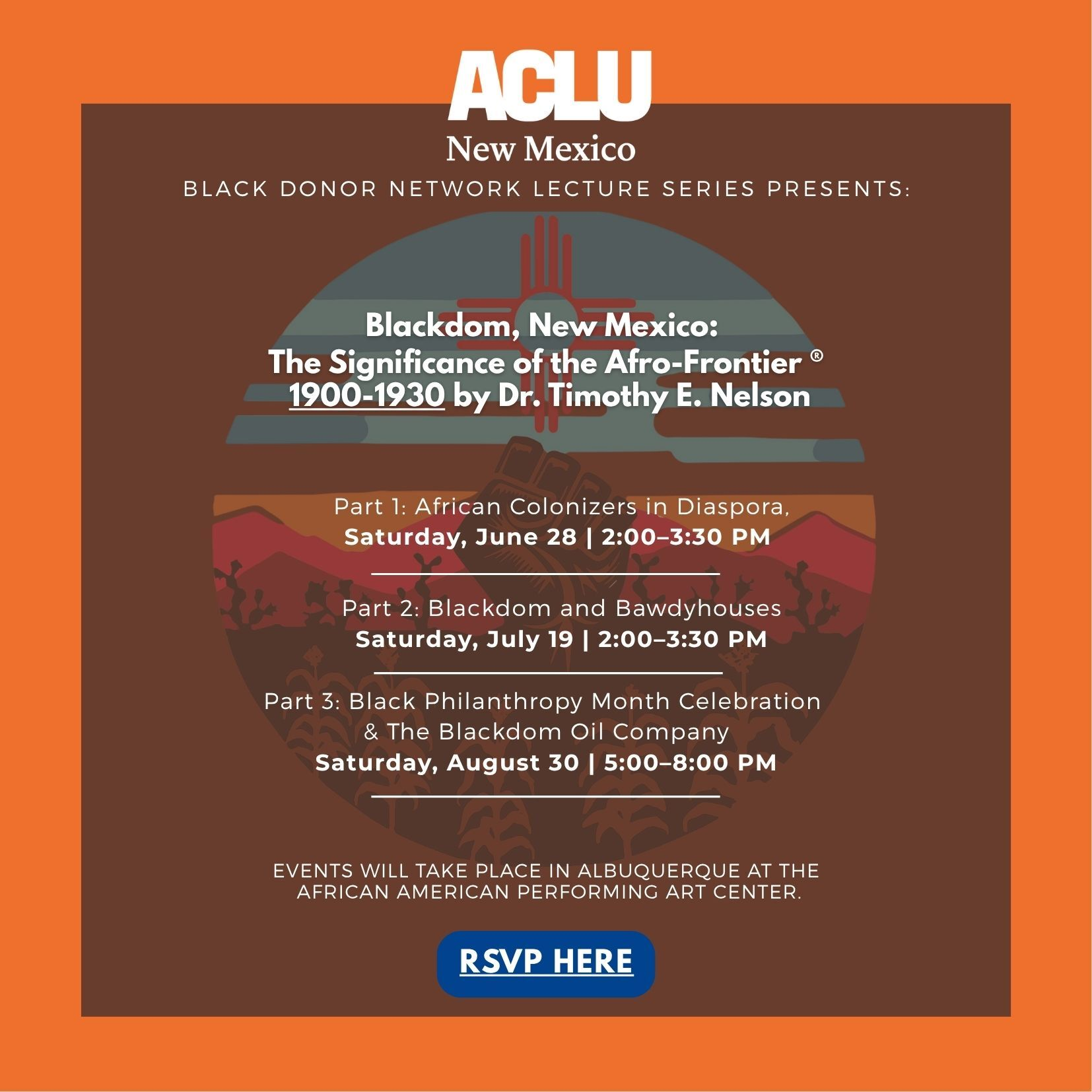 Blackdom, NM three-part series from ACLU-NM’s Black Donor Network