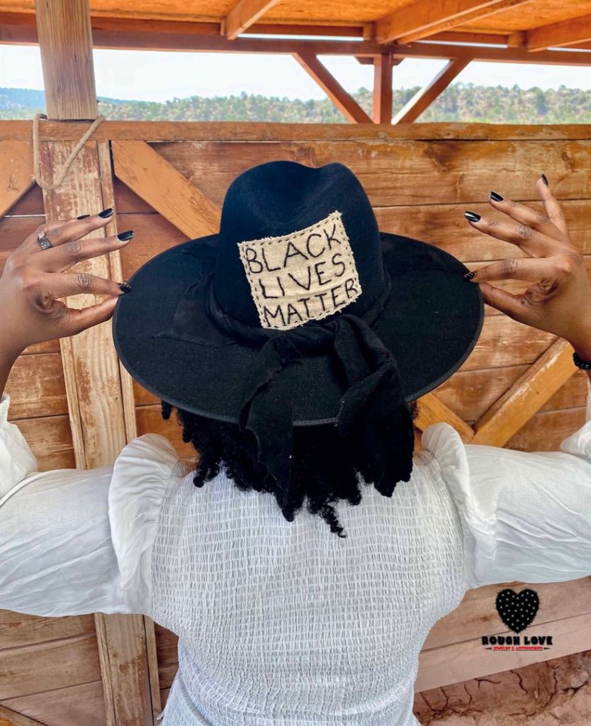 Rough Love Jewelry Black Lives Matter Cowboy Hat
