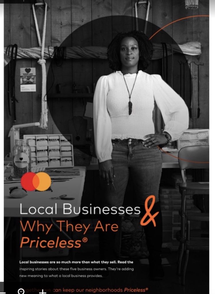 Rough Love Jewelry MasterCard Press