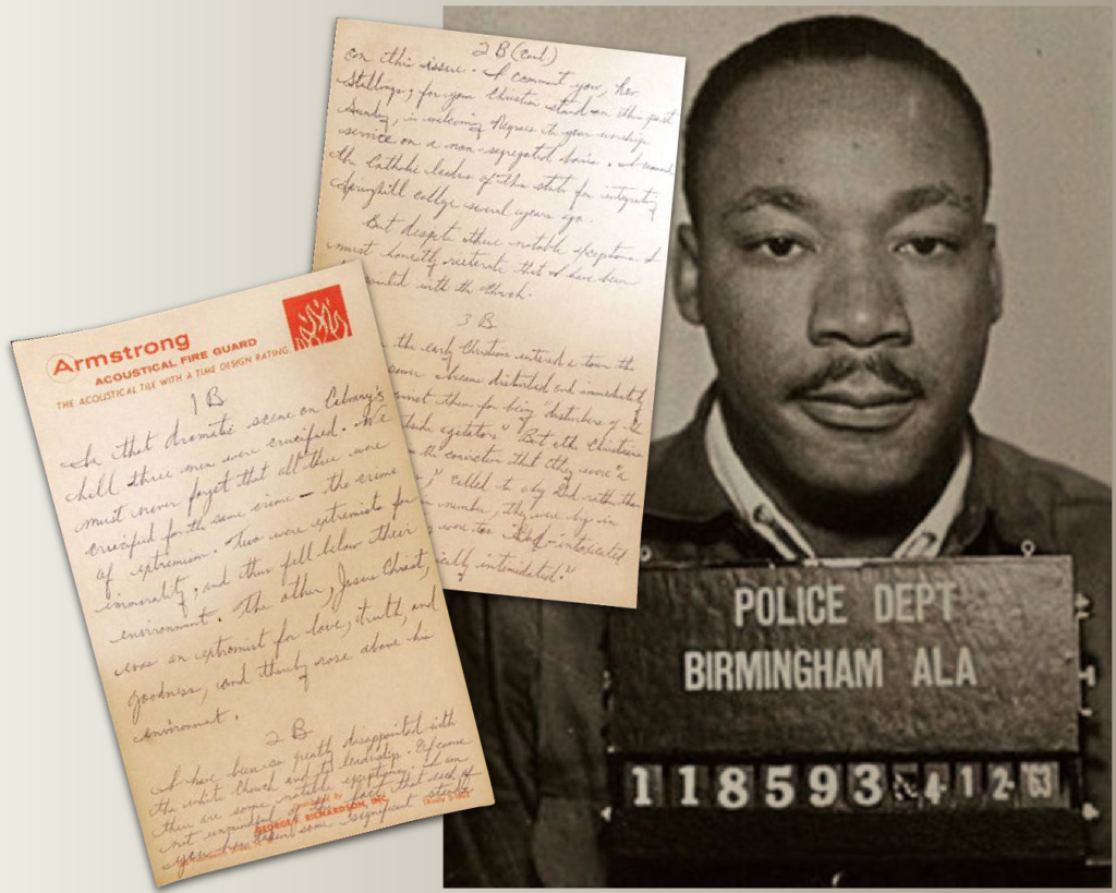 Martin Luther King NMBLC Blog Birmingham Jail