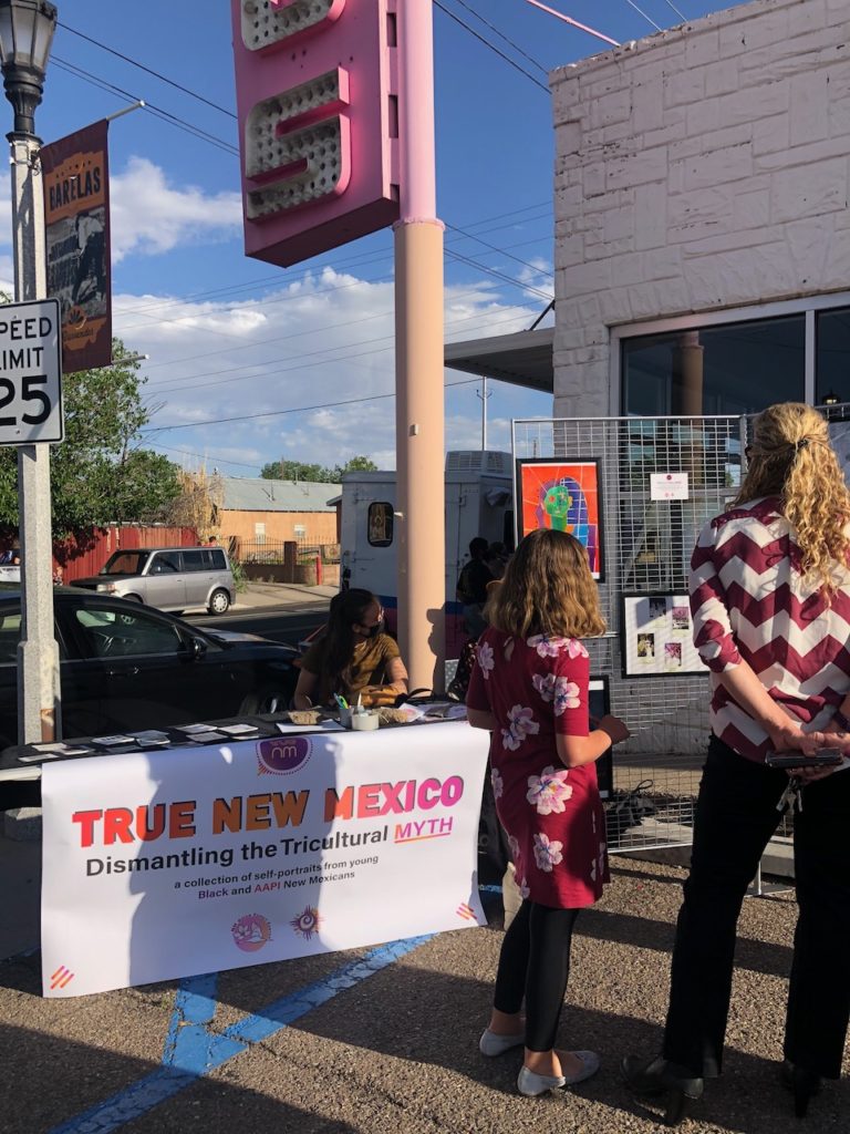 True New Mexico Artwalk Popup Attendees