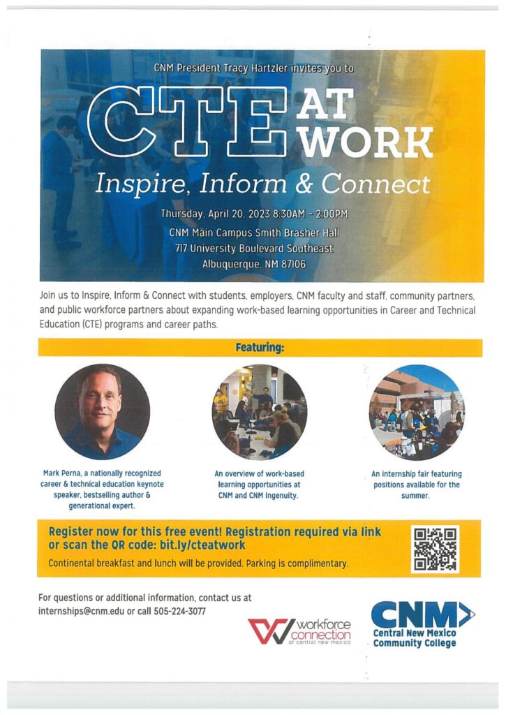 CTE at Work: Inspire, Inform & Connect