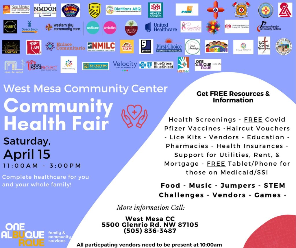 West Mesa Community Health Fair